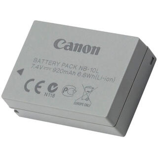 Canon NB-10L Batteri For Powershot G1 X, G3 X og G15 med fler